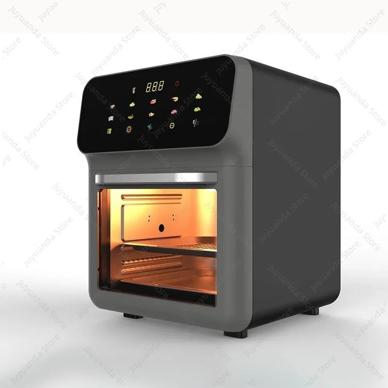 2026 New Air Fryer Large Capacity Touch Screen Visual Household Multifunctional Electric Oven
