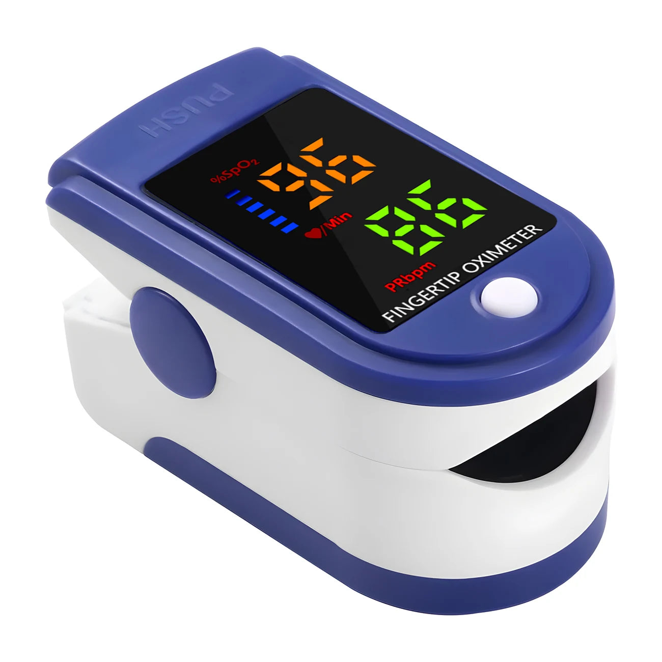 Finger Pulse Oximeter Or Blood Pressure Monitor Kit, Heart Rate SpO2 Saturation Meter Home Medical Device