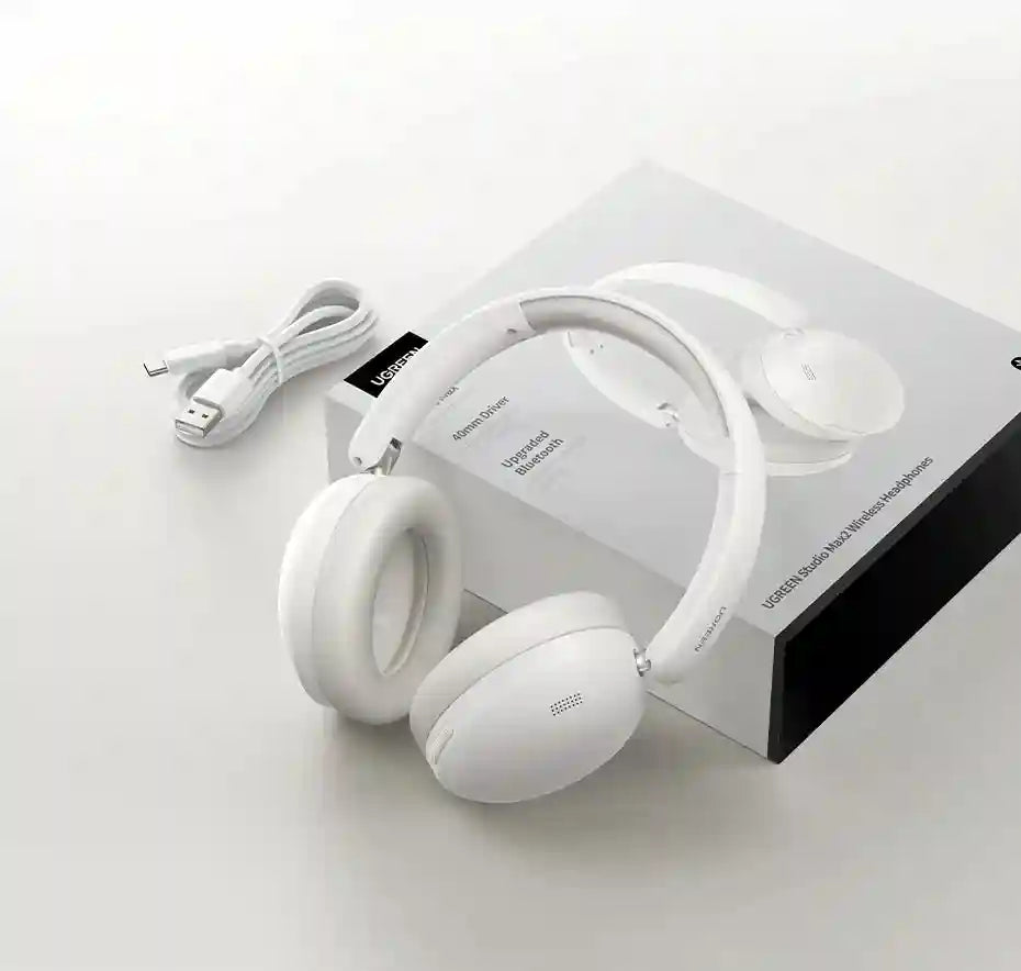 Tidesmit Wireless Over-Ear Headphones with 80H Battery and HiFi Audio Tidesmit