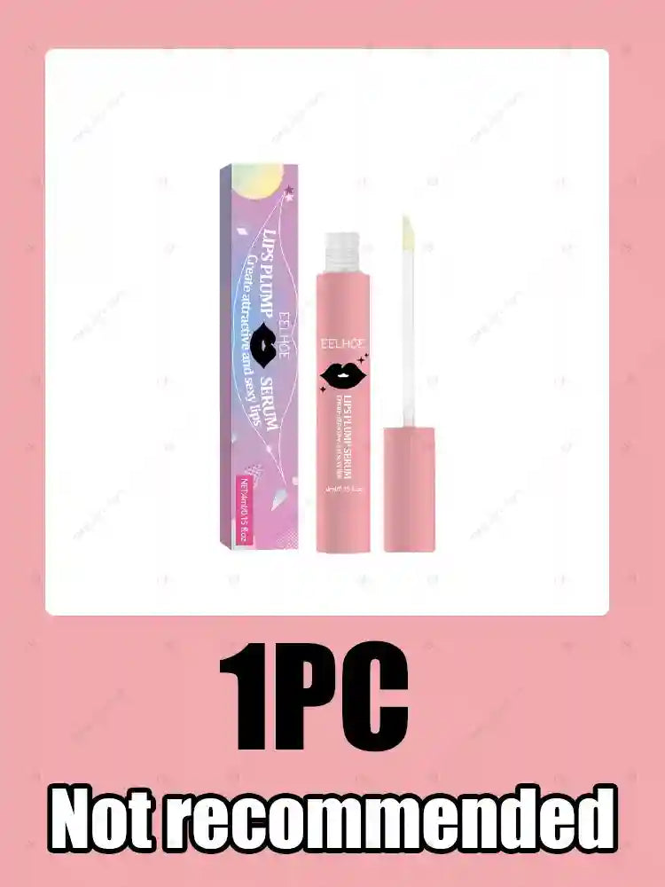Lip Plumper Serum: Natural Hydrating Lip Care for Fuller Lips Lip Care 1 Bottle Tidesmit
