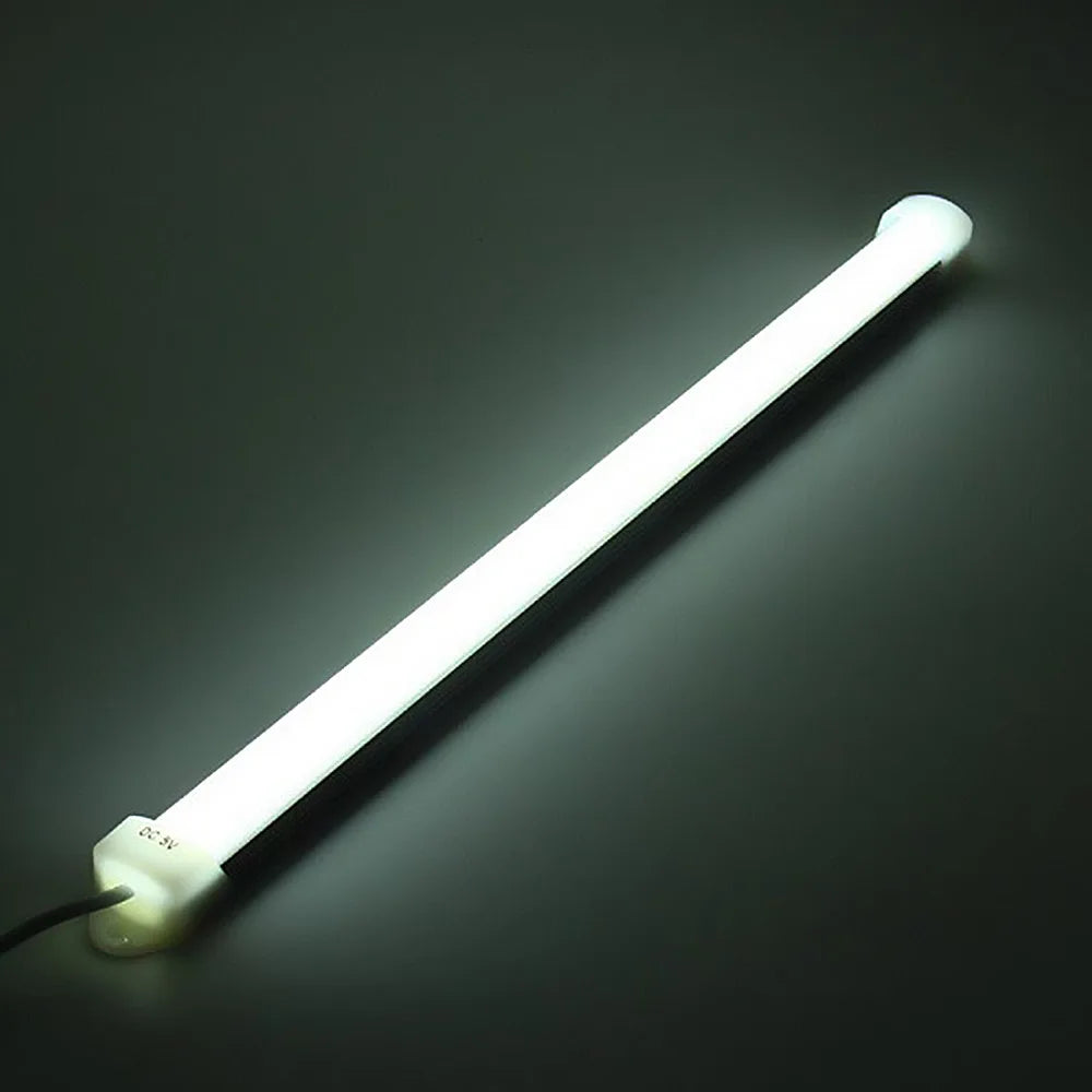 USB LED Night Light Bar 5V LED Strip for the Kitchen Aluminum Lamp Bar for Under Cabinet Indoor Lighting Push Switch