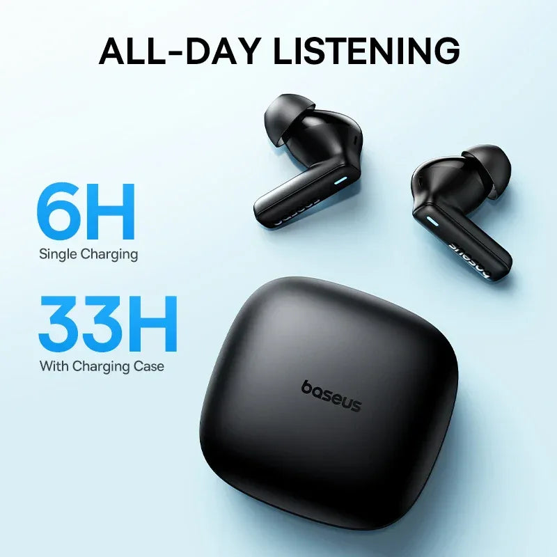 Tidesmit Wireless Earbuds with Deep Bass - 33Hr Playtime IPX5 Tidesmit