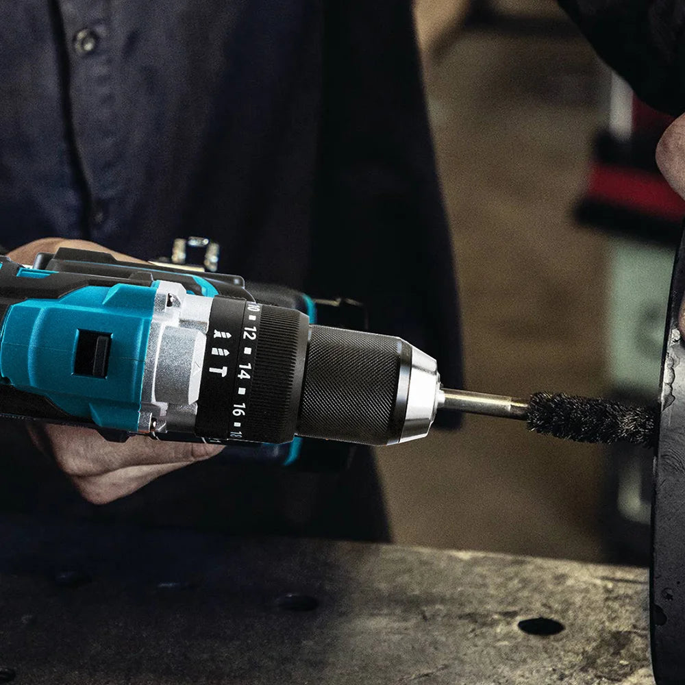 ONEVAN 13MM 650N.M Brushless Electric Impact Drill 20+3 Torque Electric Hammer Drill Power Tool For Makita 18V Battery Pin
