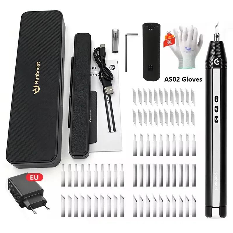 Cordless Ultrasonic Cutter 40KHz Precision Craft Tool for Acrylic Leather Model and More Creative Craft Tool