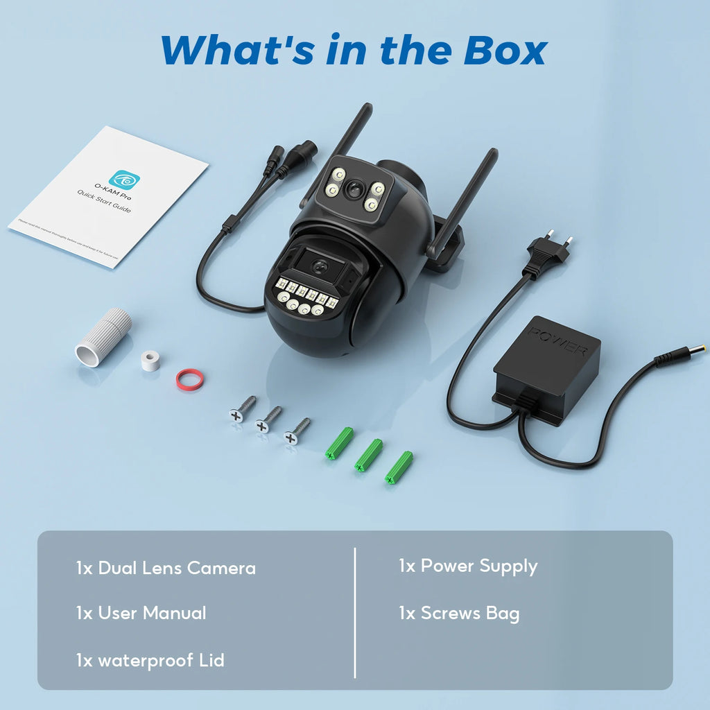 10MP PTZ IP Camera 8MP 5K Outdoor Dual Lens Dual Screen 5G WIFI Camera AI Tracking Security Protection CCTV Surveillance Camera