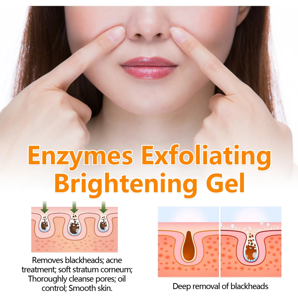 Enzymes Exfoliating Gel for Pore Refining and Brightening - Tidesmit Scrubs Treatments Tidesmit