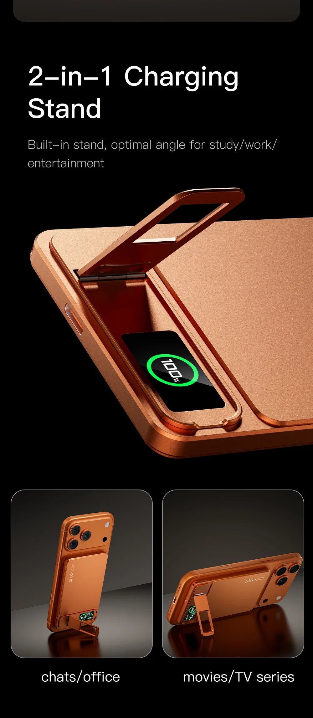 Tidesmit Magnetic Wireless Power Bank 10000mAh PD Fast Charging Tidesmit
