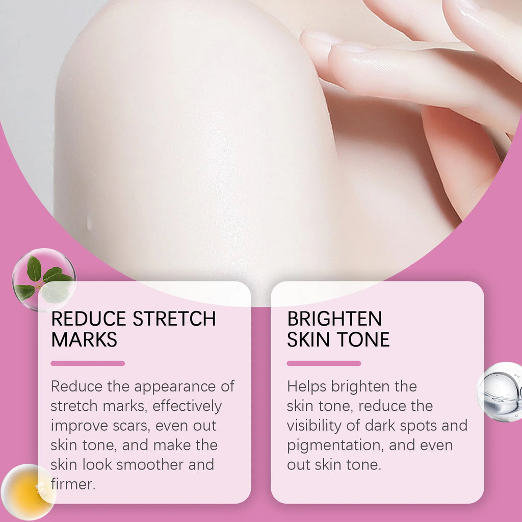 Exfoliating Yellow Skin Oil For Body Skin Moisturizing Nourishing Brightening Firming Moisturizing Massage＆Beauty Care Oil 110ml
