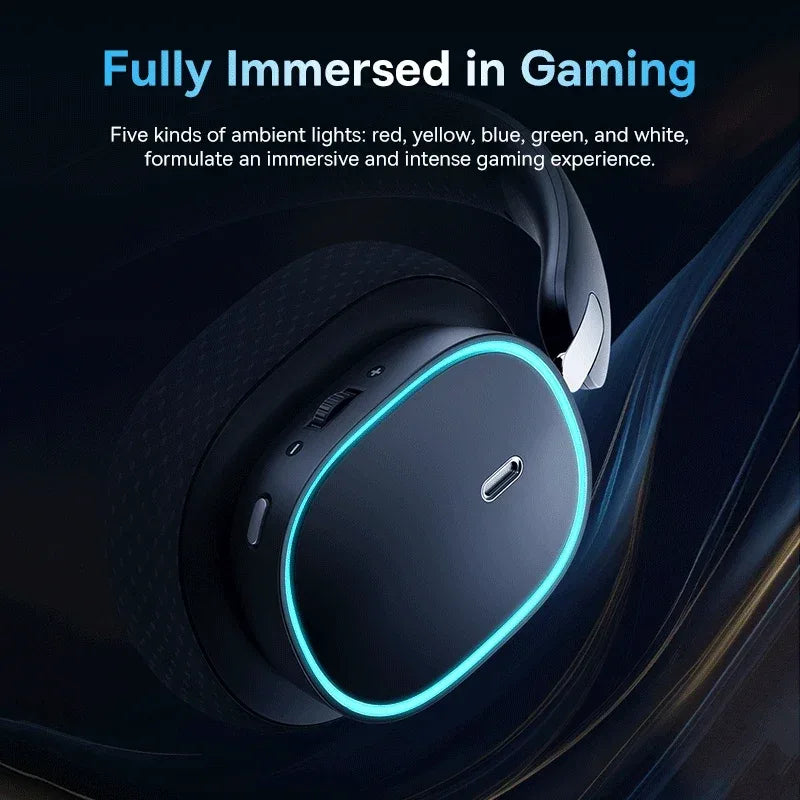 Wireless Gaming Headset Bluetooth 5.3 40mm Driver Tidesmit 01 Tidesmit