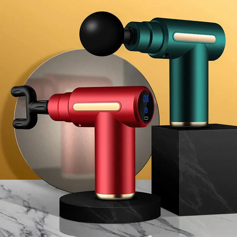 Portable Massage Gun: Deep Tissue Percussion Tool for Muscle Recovery Relaxation Treatment Tidesmit