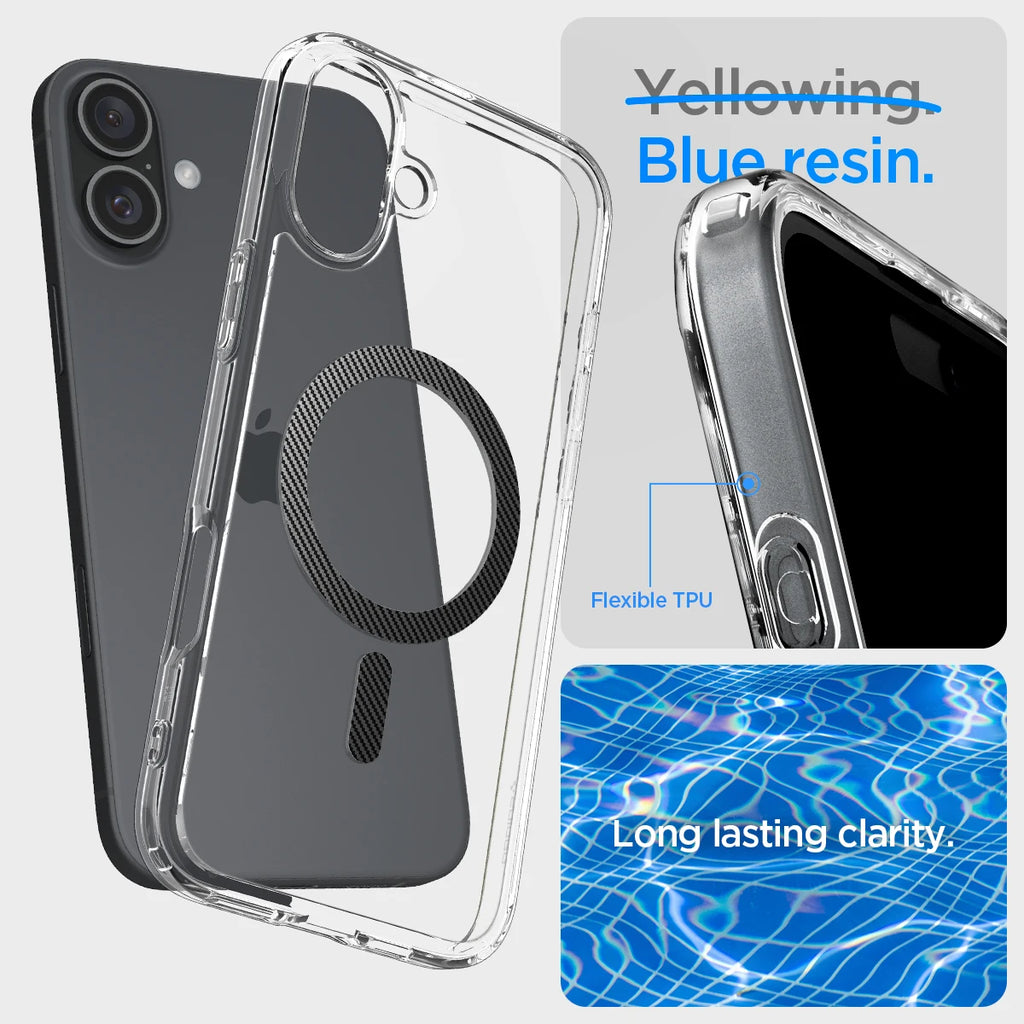 iPhone 16 Plus MagSafe Hybrid Case: Military-Grade Drop Protection Tidesmit