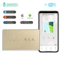 Tidesmit Smart WiFi Shutter Switch - App Controlled Roller Blind Timer Wifi 3Gang Gold Tidesmit
