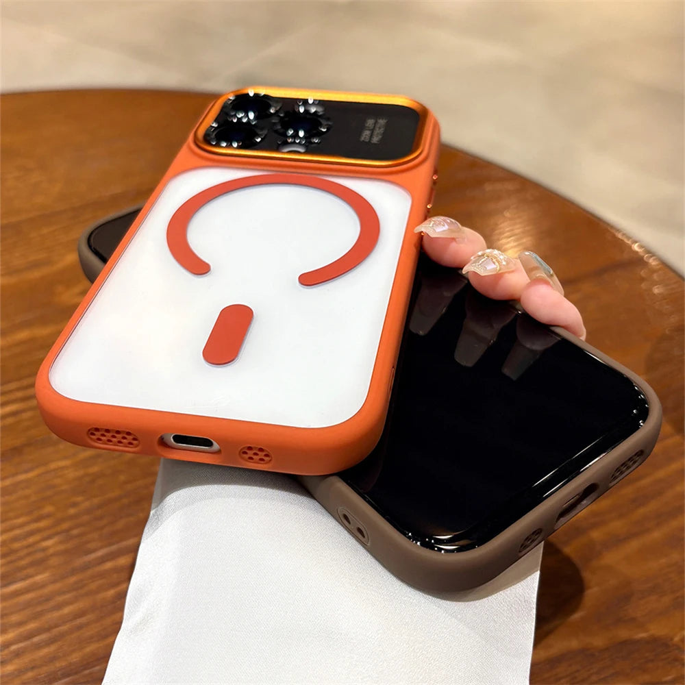 Magnetic iPhone Case with Lens Protection – Slim Military-Grade Cover Tidesmit