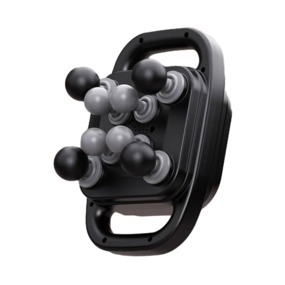Fascia Gun Deep Tissue Massager - 8 Massage Heads | Tidesmit Fascia Gun black Tidesmit