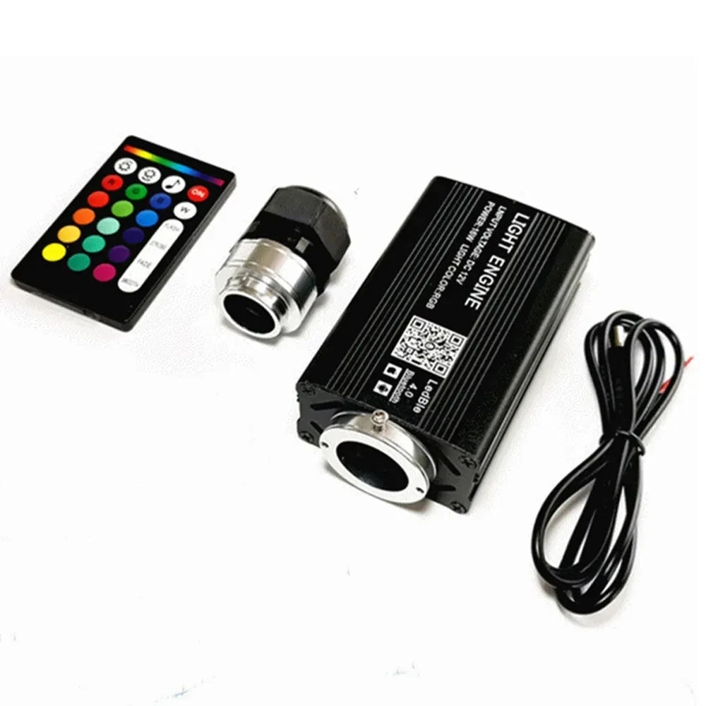 Fiber Optic Starry Sky Ceiling Lamp - RGB Music Control Ambient Light Tidesmit