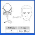 YUWELL Nasal CPAP Mask with Headgear Tube Silicon Gel Cushion for APAP CPAP Machine Sleep Apnea Anti Snoring CPAP Nasal Mask