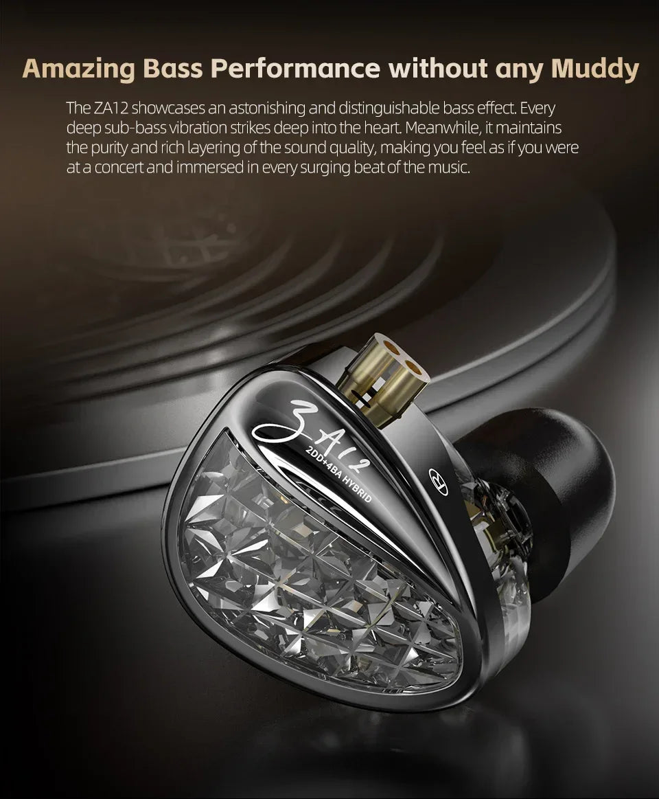 Hybrid IEM Noise Cancelling In-Ear Monitors - Tidesmit Tidesmit