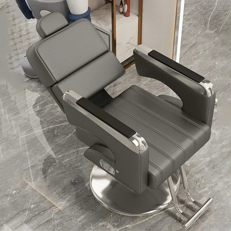 Barber Chair 360° Hydraulic Reclining Salon Station - Durable EU Design Massage Chairs Style-5 Tidesmit