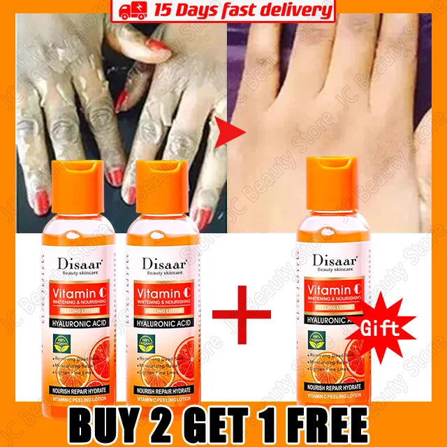 Yellow Peeling Oil for Dark Skin - 100ml Professional Exfoliating Treatment Scrubs Treatments 100ml-3PCS Tidesmit