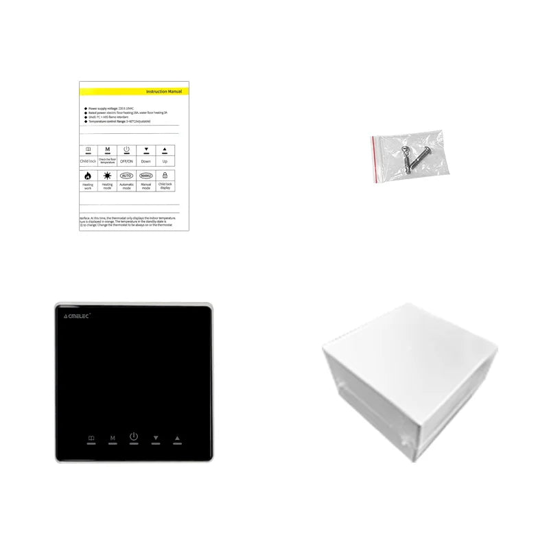 Smart Floor Heating Thermostat Tuya WiFi Electric/Water Heating Temperature Controller Smart Home for Alexa Yandex Google Home
