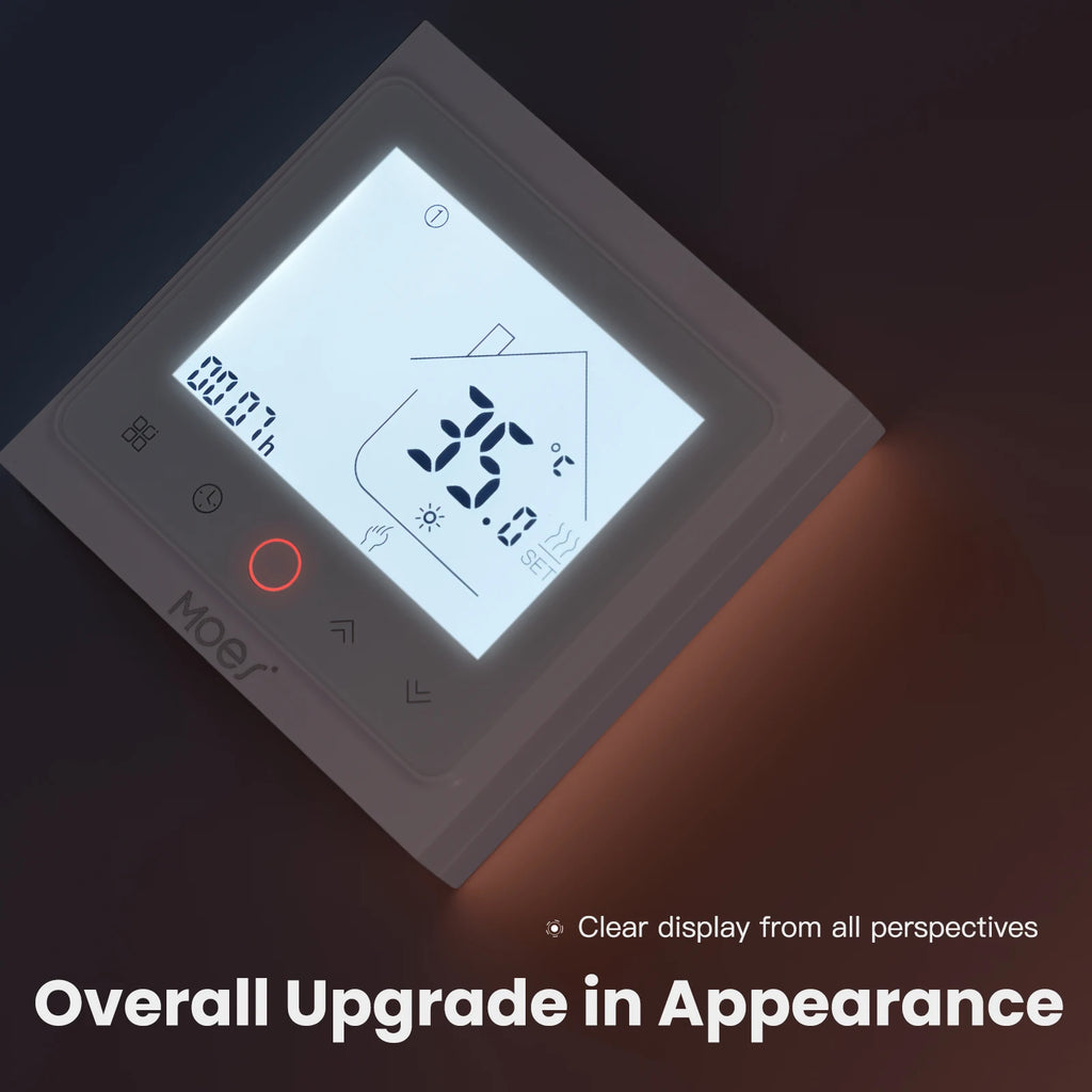 MOES Tuya ZigBee Smart Thermostat Room Temperature Control Water/Electric Floor Heating Gas Boiler Work With Alexa Google Home