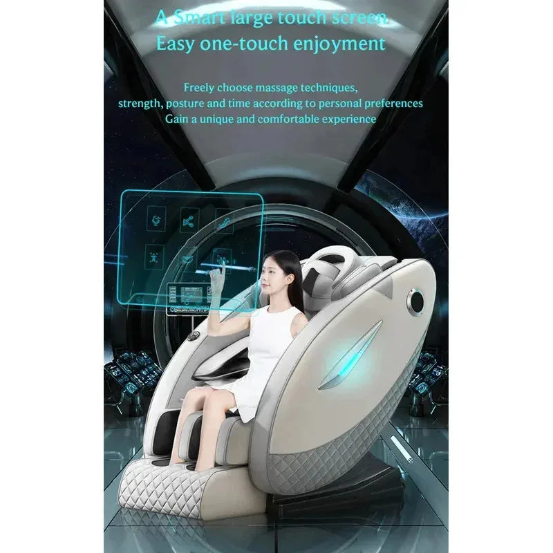 4D Full Body Massage Chair with Zero Gravity Shiatsu - Tidesmit Massage Chairs Tidesmit