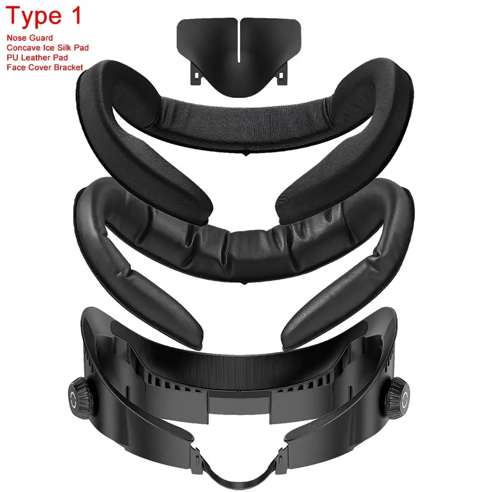 Meta Quest 3 Facial Interface Ice Silk Pad - Breathable VR Accessory Type 1 Tidesmit