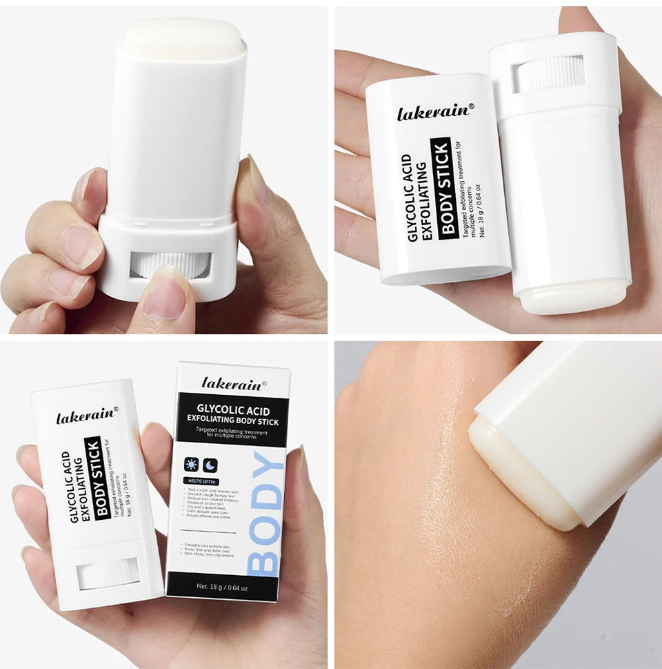 Glycolic Acid Exfoliating Body Stick for Smooth Skin - Tidesmit Scrubs Treatments Tidesmit