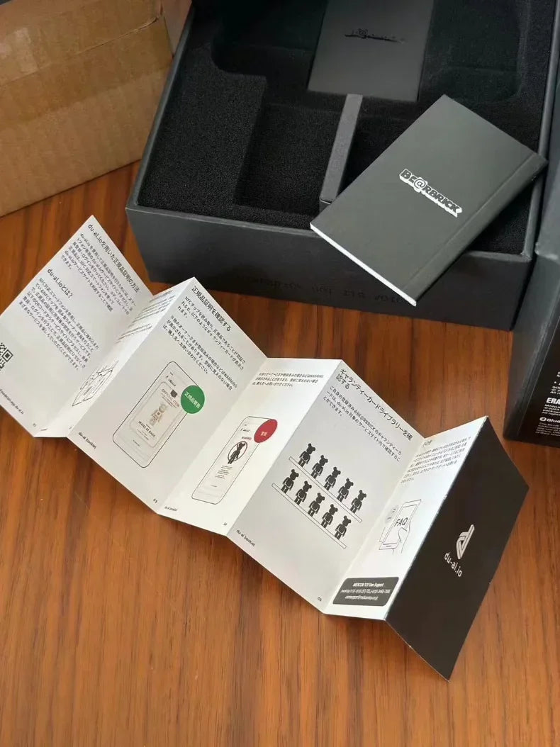Bearbrick Audio 400% Bluetooth Speaker - Articulated Wireless Audio Dock Tidesmit