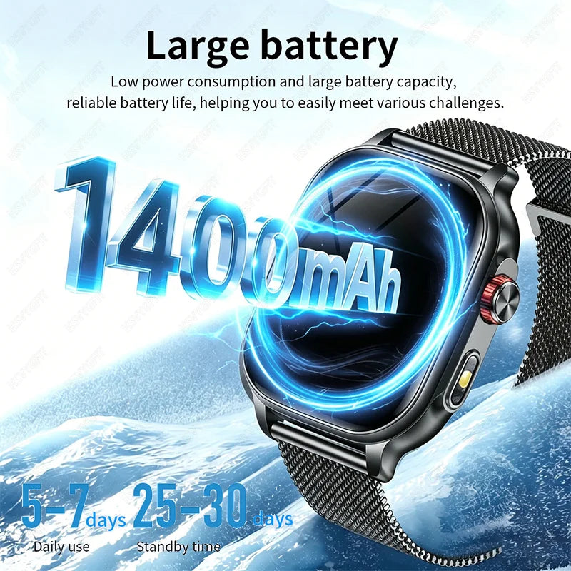 2026 new men's and women's smartwatches, fitness trackers,wireless calling, IPX8 waterproof, activity pedometers, birthday gifts