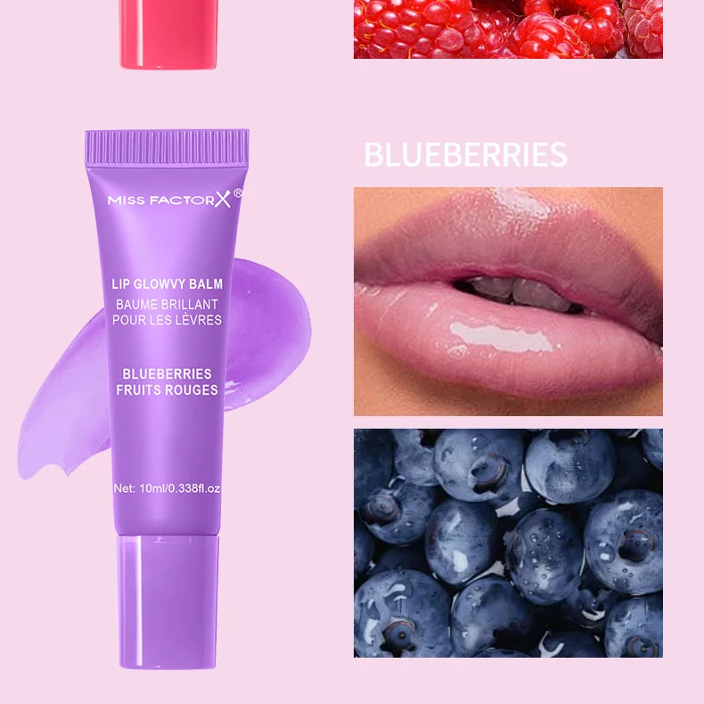 Fruit Flavored Lip Oil Set – 6-Piece Hydrating Lip Care Treatment Lip Care Tidesmit