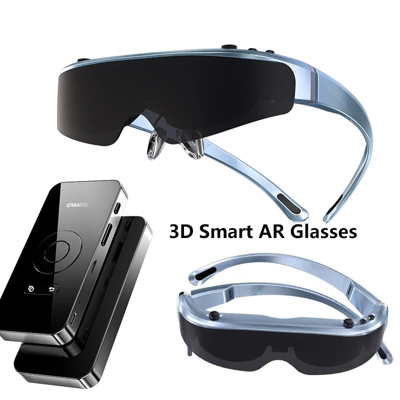 VR Smart Glasses 4K Dual Lens - Portable Private Mobile Theater Tidesmit