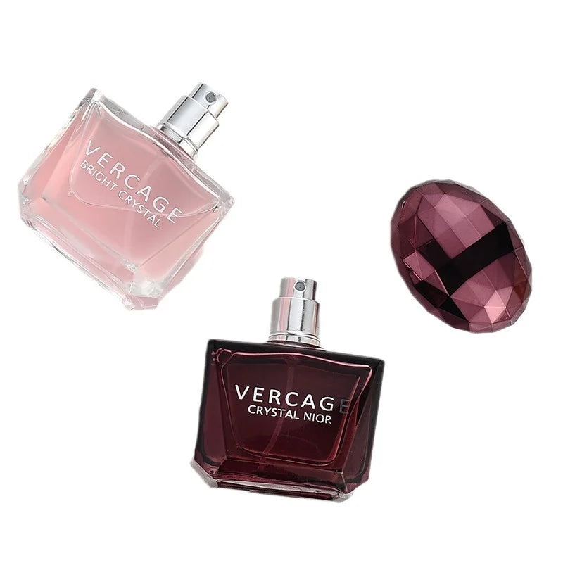 Tidesmit Crystal Diamond perfume for women with light, elegant Osmanthus, Peony, and Pomegranate floral fragrance.