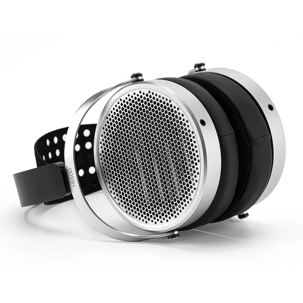 Open-Back Over-Ear Headphones - Silver Studio Monitor Grade Audio Tidesmit