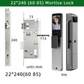 RAYKUBE 21-language Voice Camera Palm Vein Smart Fingerprint Lock Face Recognition Digital Lock With Video Call P85