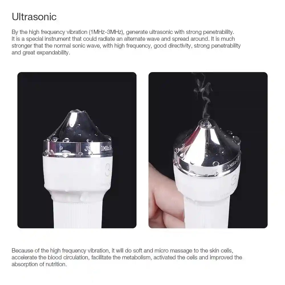 Ultrasonic Facial Lifting Machine for Targeted Anti-Aging Skin Care Eye Massage Instrument Tidesmit