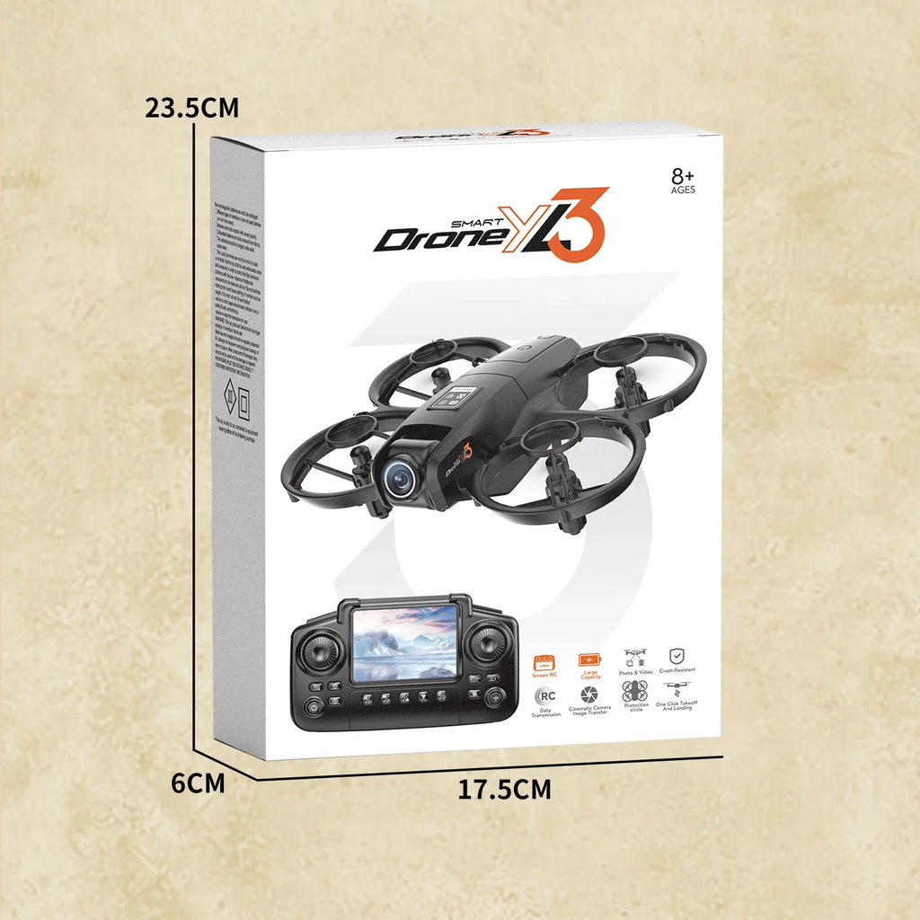 4K Camera Drone for Kids with Screen - Foldable Remote Control Quadcopter Tidesmit