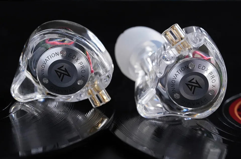 KZ EDX Pro X In-Ear Monitors | Dynamic Bass HiFi Earbuds | Tidesmit Tidesmit