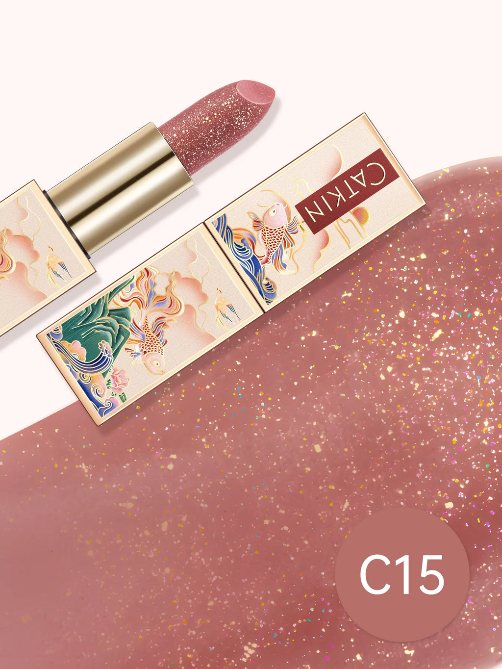 Color Changing Lip Balm: Hydrating Tinted Gloss by Tidesmit Lip Care Tidesmit