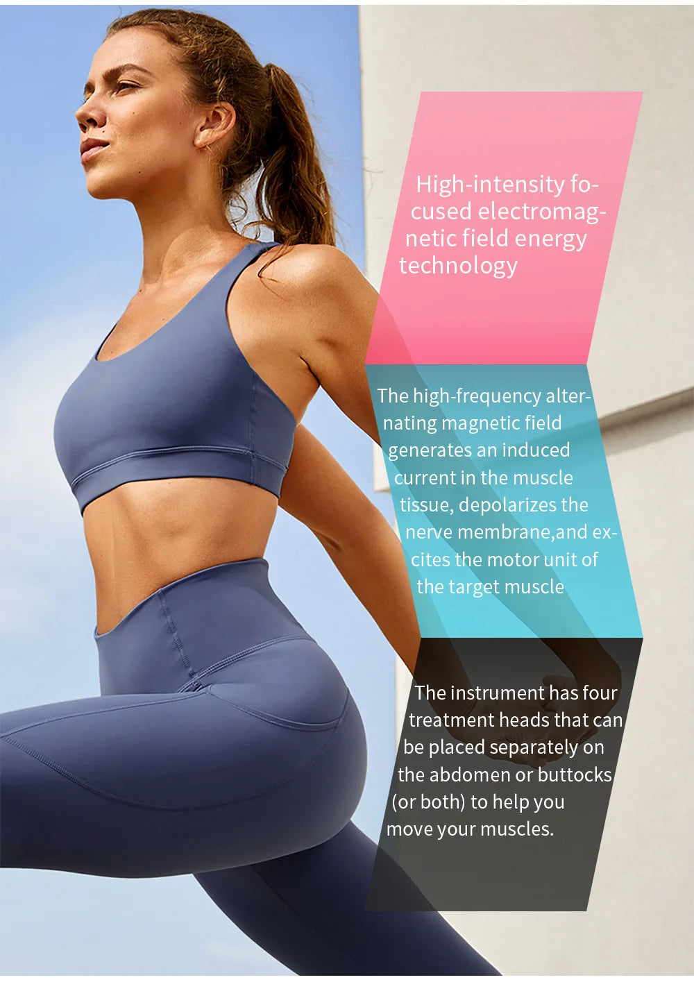 EMSzero Sculpting Machine with RF Handles - Professional Muscle Stimulator Body Shaping Massage Equipment Tidesmit