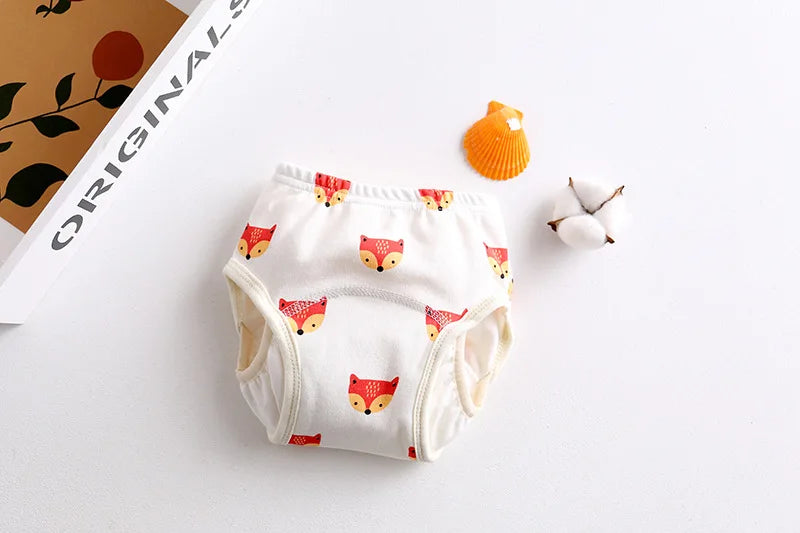 New Baby Wing Diaper Cotton Baby Waterproof Reusable Training Pants Infant Shorts Nappies Panties Nappy Changing Underwear Cloth