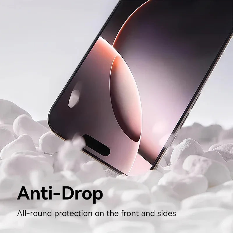 iPhone 17 Pro Max Screen Protector - HD Tempered Glass 9H Hardness Tidesmit