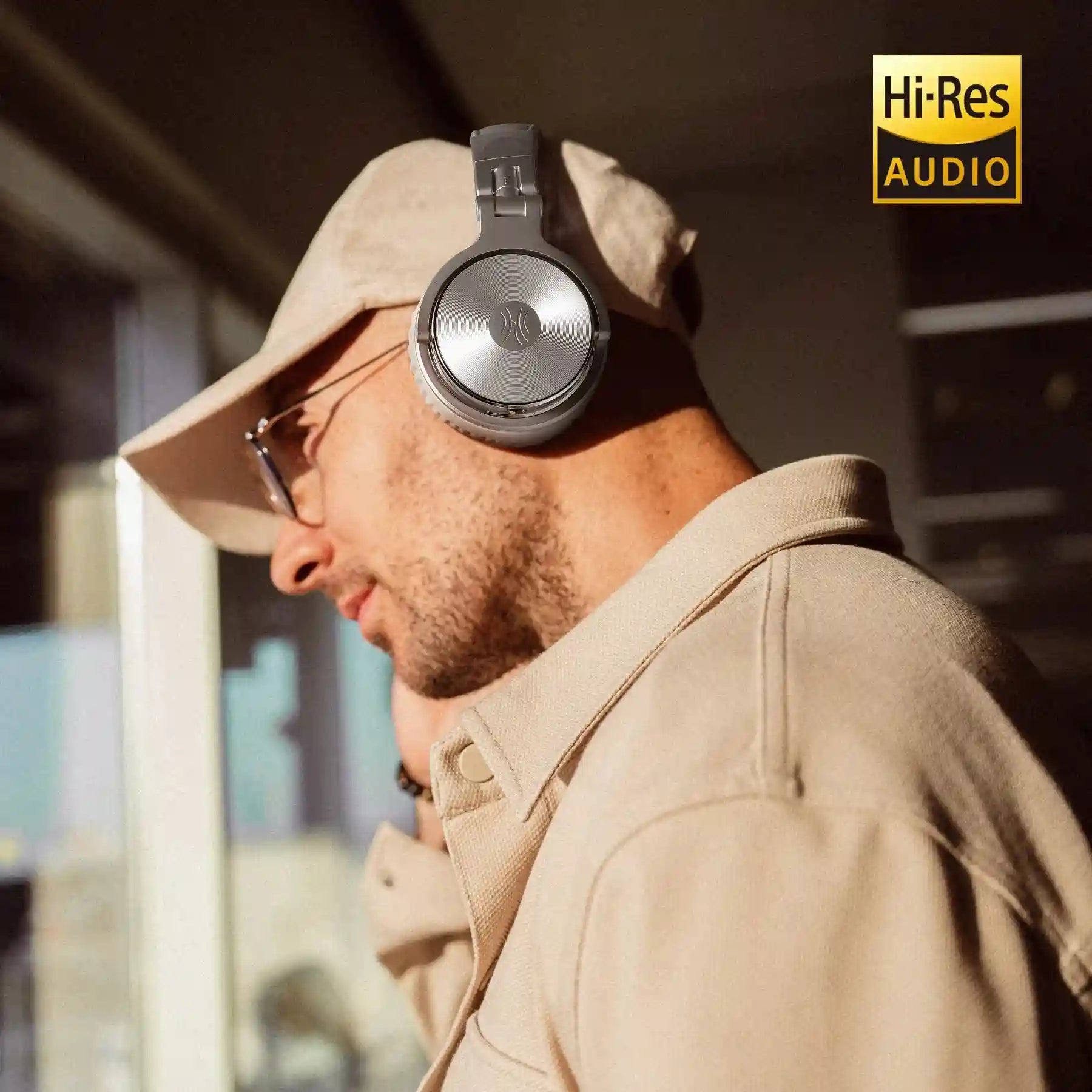 Wired Over Ear Studio Headphones - Hi-Res Audio Monitoring Tidesmit