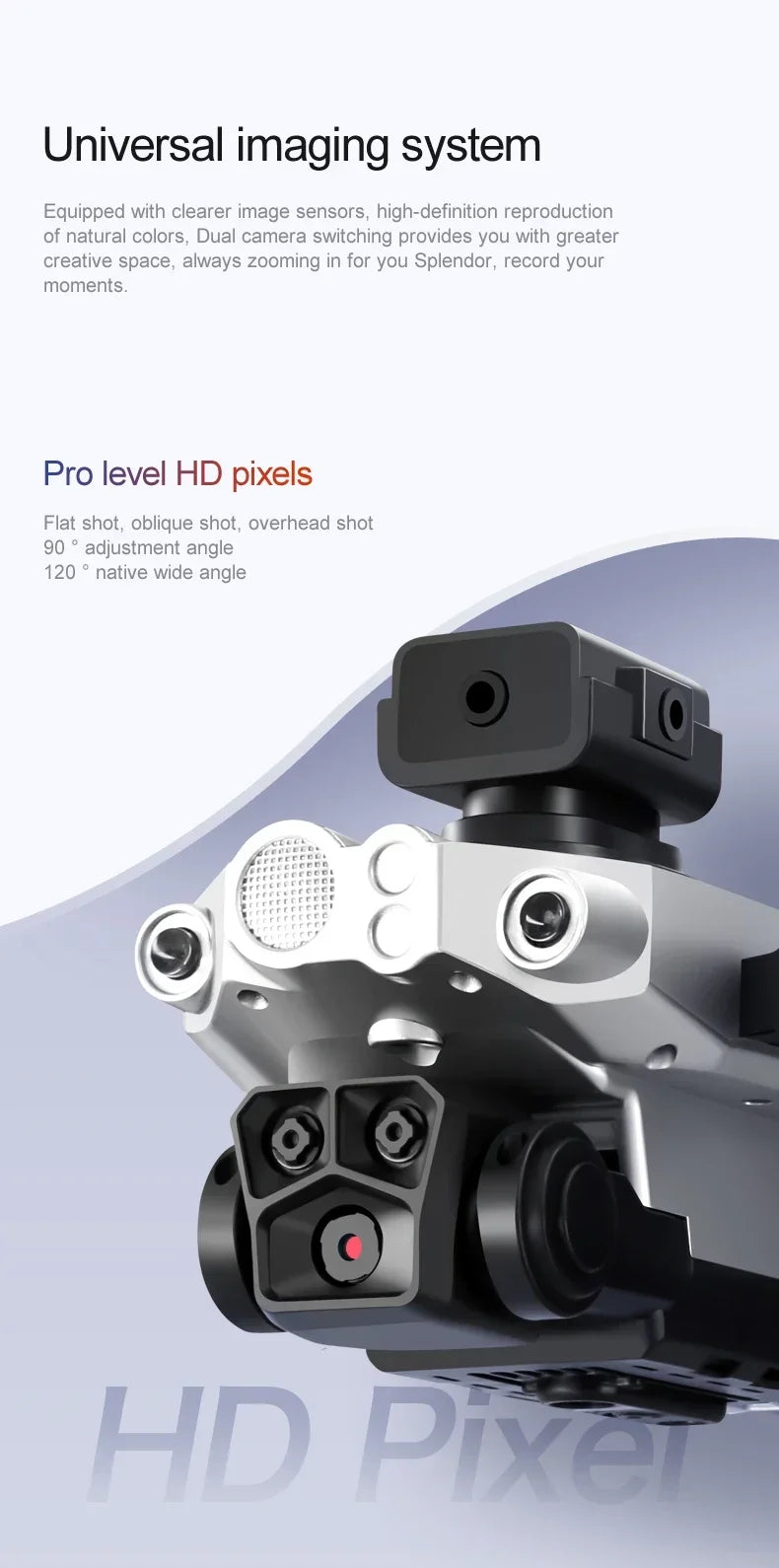 8K GPS Drone with Triple Camera - Obstacle Avoidance & Foldable Design Tidesmit