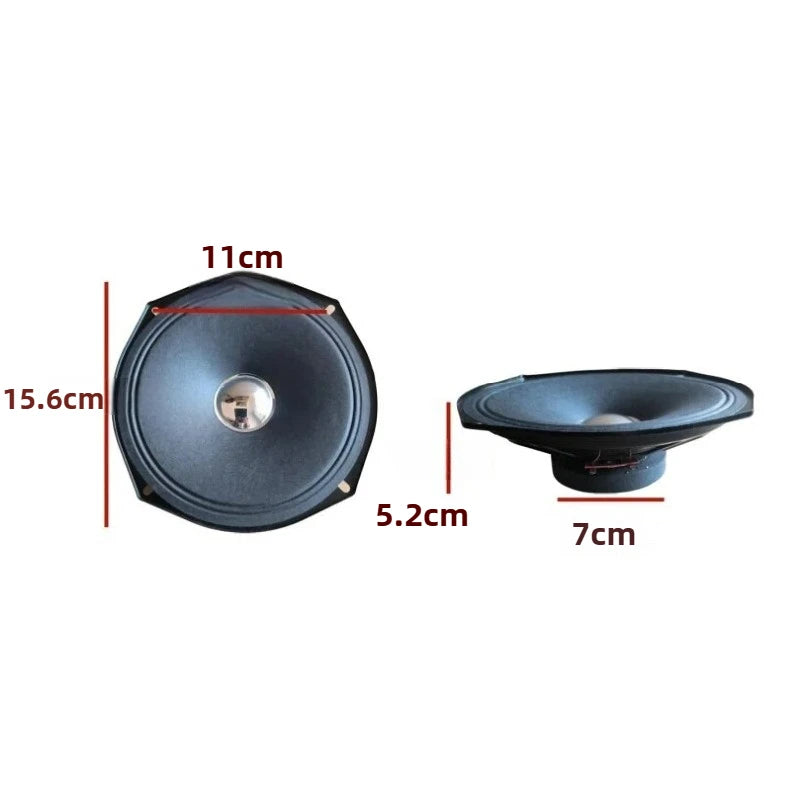 SOTAMIA 1pcs 6.5 Inch Paper Cone Full Range Speaker 8 Ohm 20W Broadcast Voice Speaker Household Appliances Smart Music Car Audio