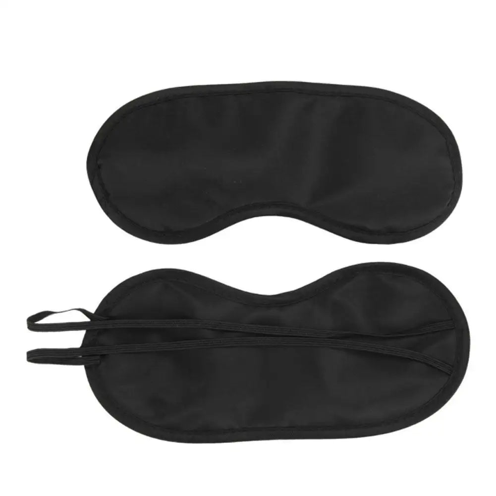 Imitated Silk Eye Patch Shading Sleep Eye Mask Eye Patch Lunch Break Sleep Eye Mask Travel Relax Eyeshade Cover 1/2/3/5/10pcs