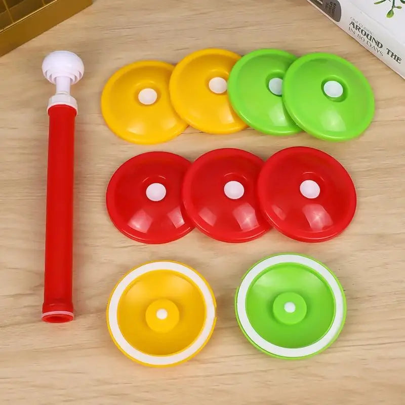 Vacuum Sealer Jar Lids With Vacuum Pump,Reusable Pickle Jar Sealing Covers,Food Storage Accessories For Home Jar Can