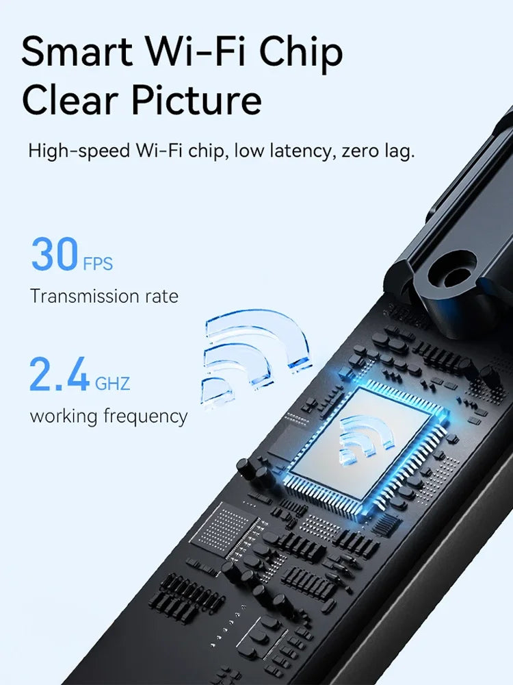 Digital Otoscope Ear Wax Removal Camera - HD Visual Lens - Tidesmit Relaxation Treatment Tidesmit