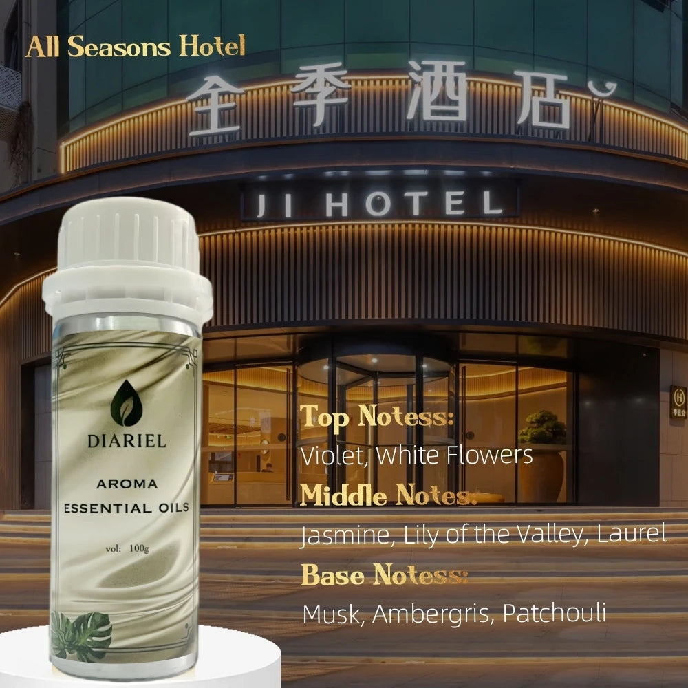 100ml Diaurelle Diffuser For Fragrance Oils Scent Hotel Premium Essential Oil for Aromatherapy Diffuser Waterless Diffuser Oil