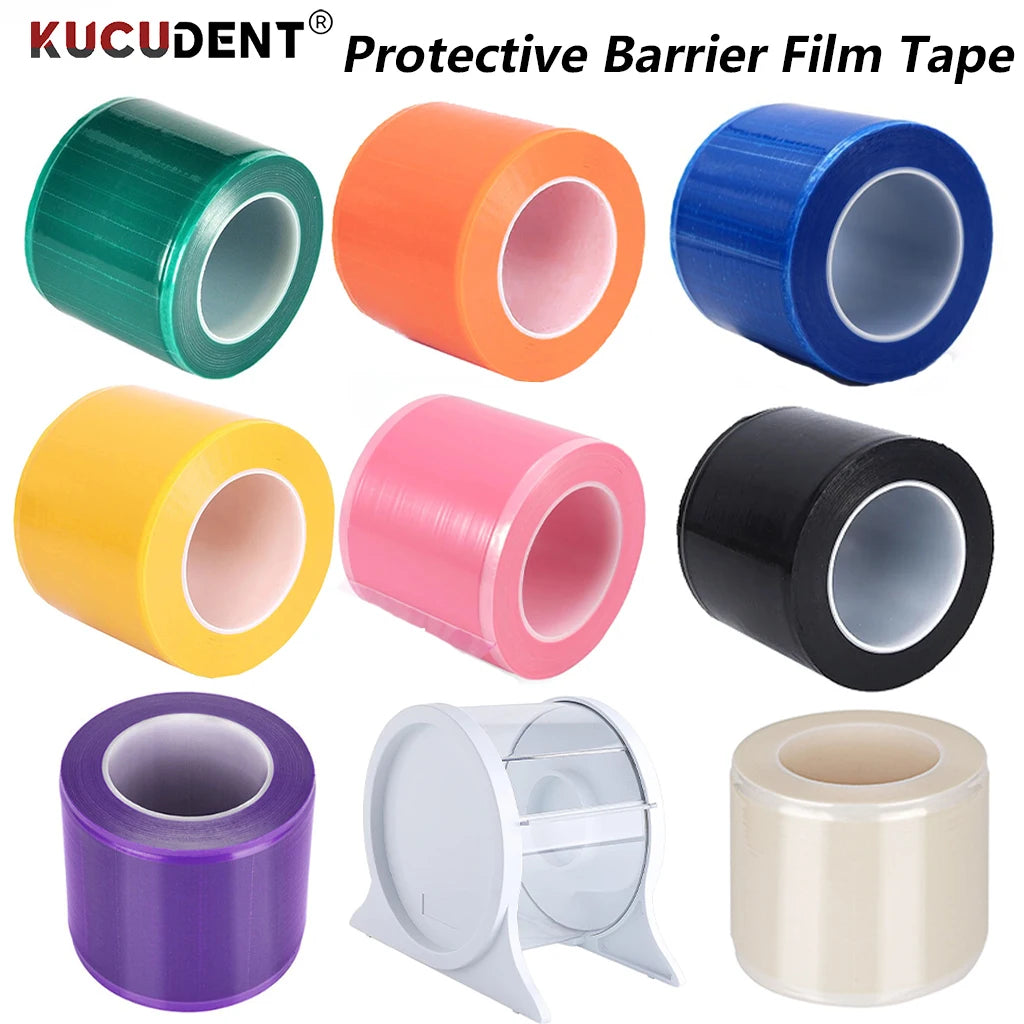 Dental Barrier Film Roll - 1200 Protective Sheets for PMU Machines Permanent Makeup Machines Tidesmit